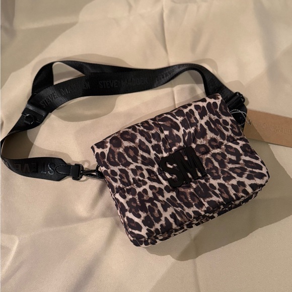 Steve Madden crossbody leopard print - Picture 1 of 11